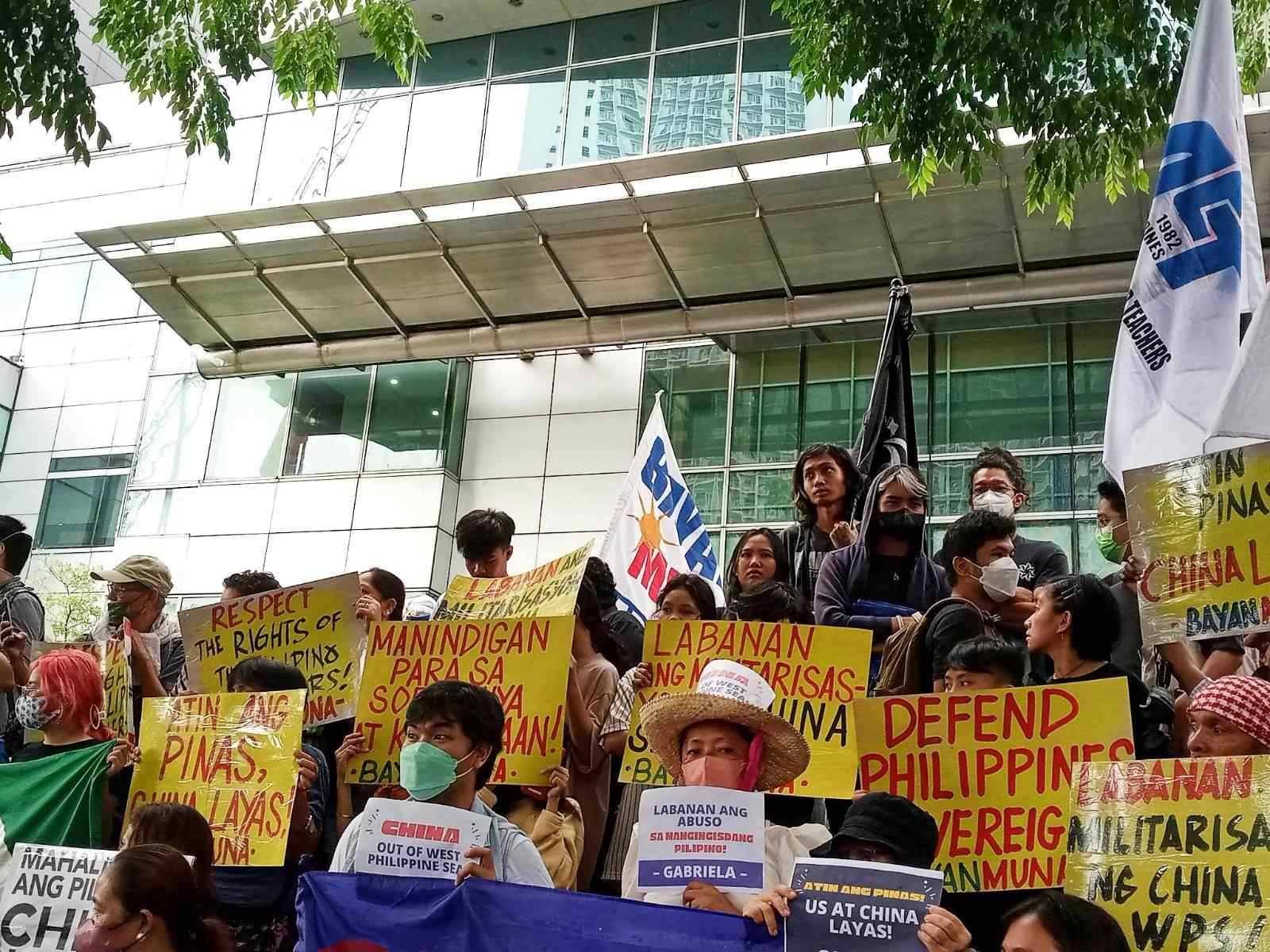 Groups protest intrusion of China, US in WPS on Independence day