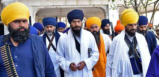 Indian police arrest Sikh separatist after month-long hunt