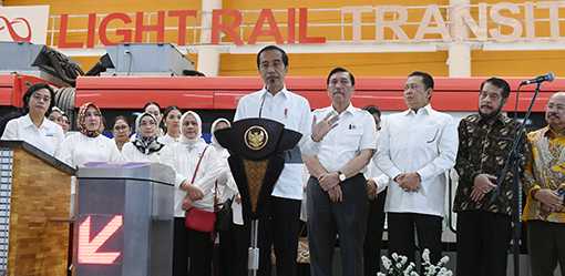 Indonesia launches sky train in capital, hopes to ease traffic and pollution