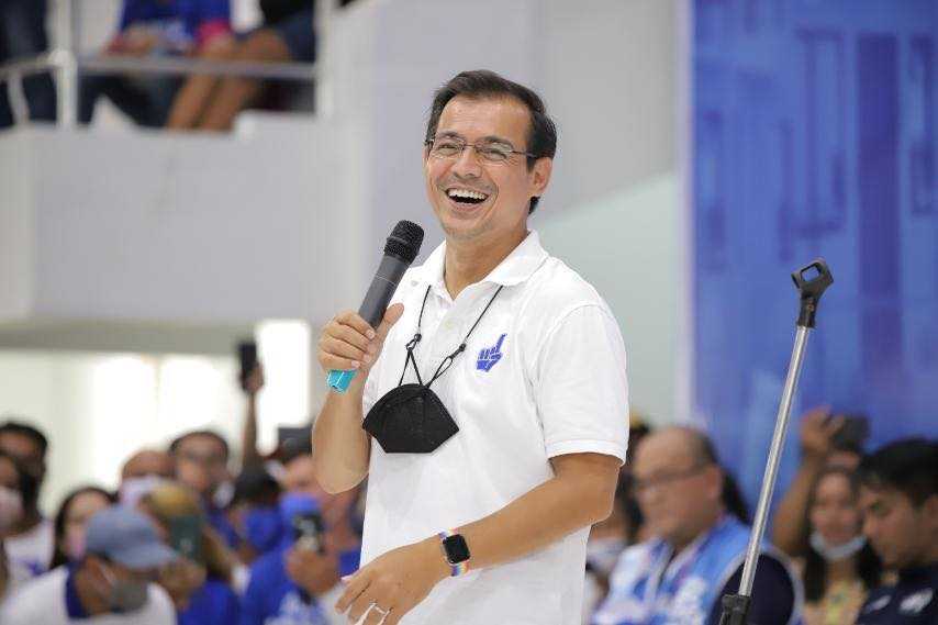 Isko on PDP-Laban's endorsement to BBM: "Swerteng-swerte siya"