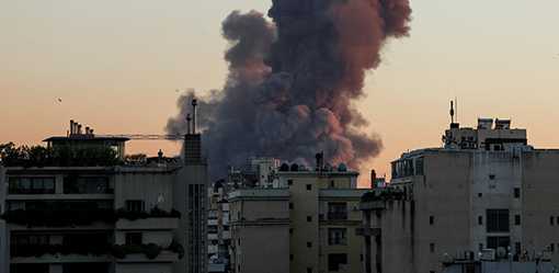 Israeli airstrikes rock Beirut, target Hezbollah command