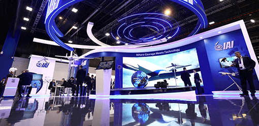 Israeli defence firms make air show return, tight-lipped on Gaza war