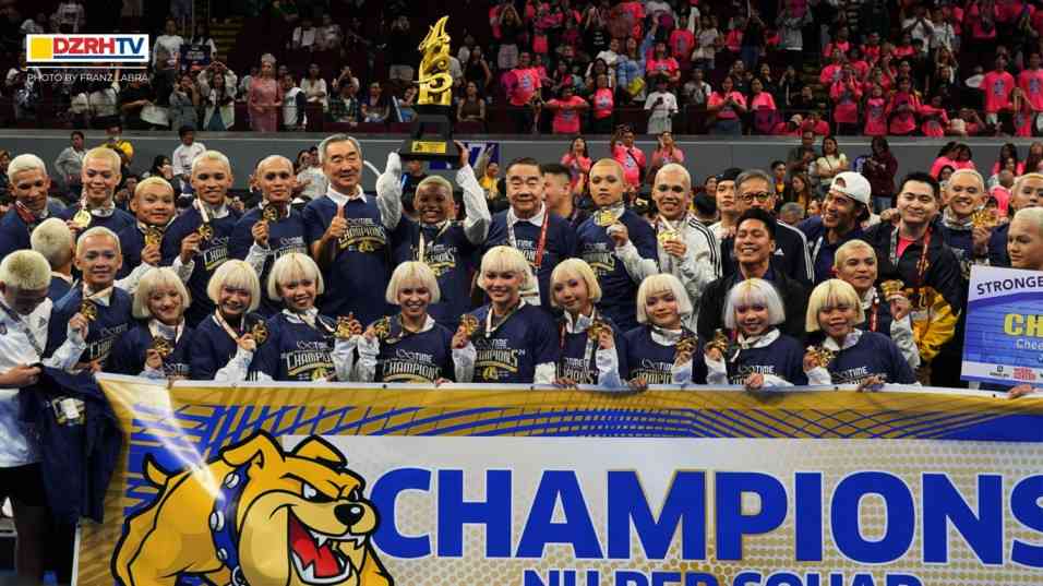‘It’s history’: NU Pep Squad secures eighth UAAP cheerdance competition title