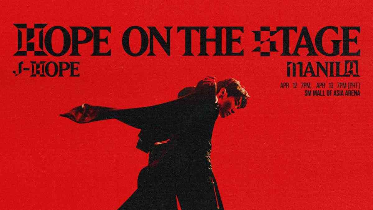 J-Hope’s 'Hope on the Stage' in Manila: Ticket prices, seat map revealed