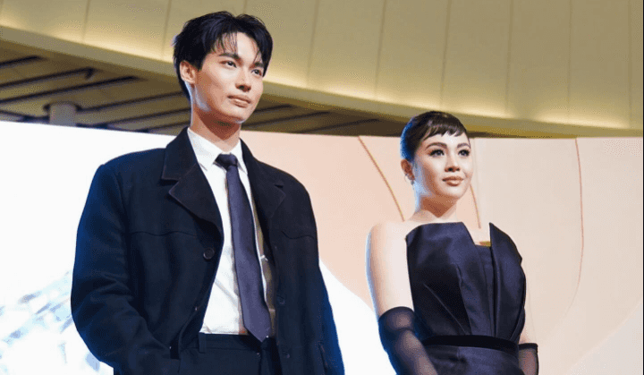 “Under the Parallel Skies" stars Janella Salvador, Win Metawin grace Asian Film Awards red carpet