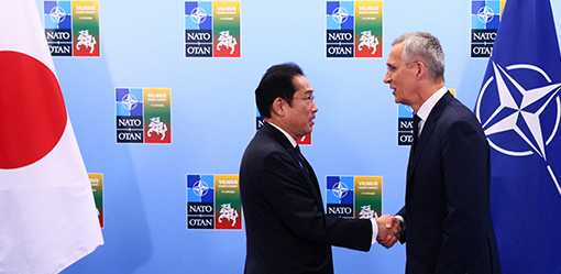 Japan and NATO agree on new partnership programme at NATO Vilnius summit