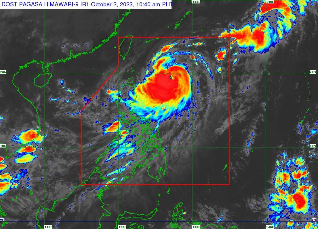 5 areas under Signal No. 1 as Jenny further intensifies over PH sea