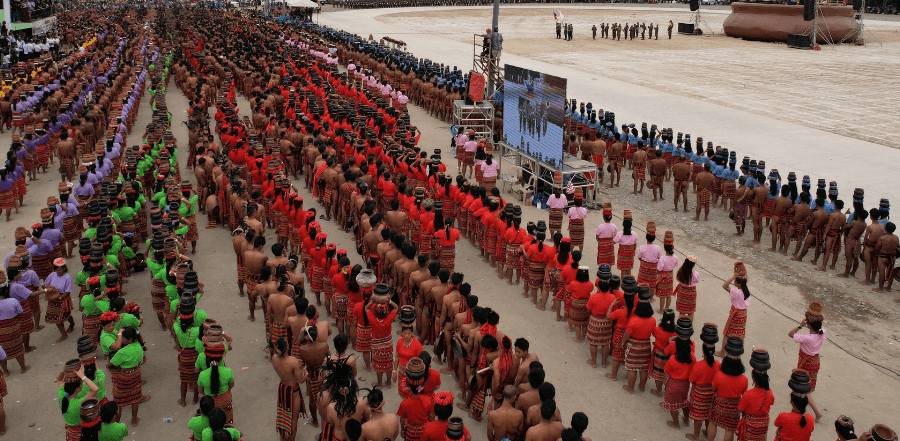 Kalinga breaks two world record for largest gong players, banga dance