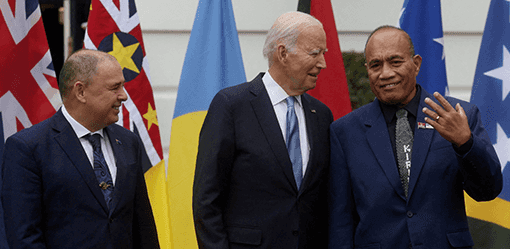 Kiribati atoll 2,000 km from Hawaii gets U.S. wharf as China eyes airport