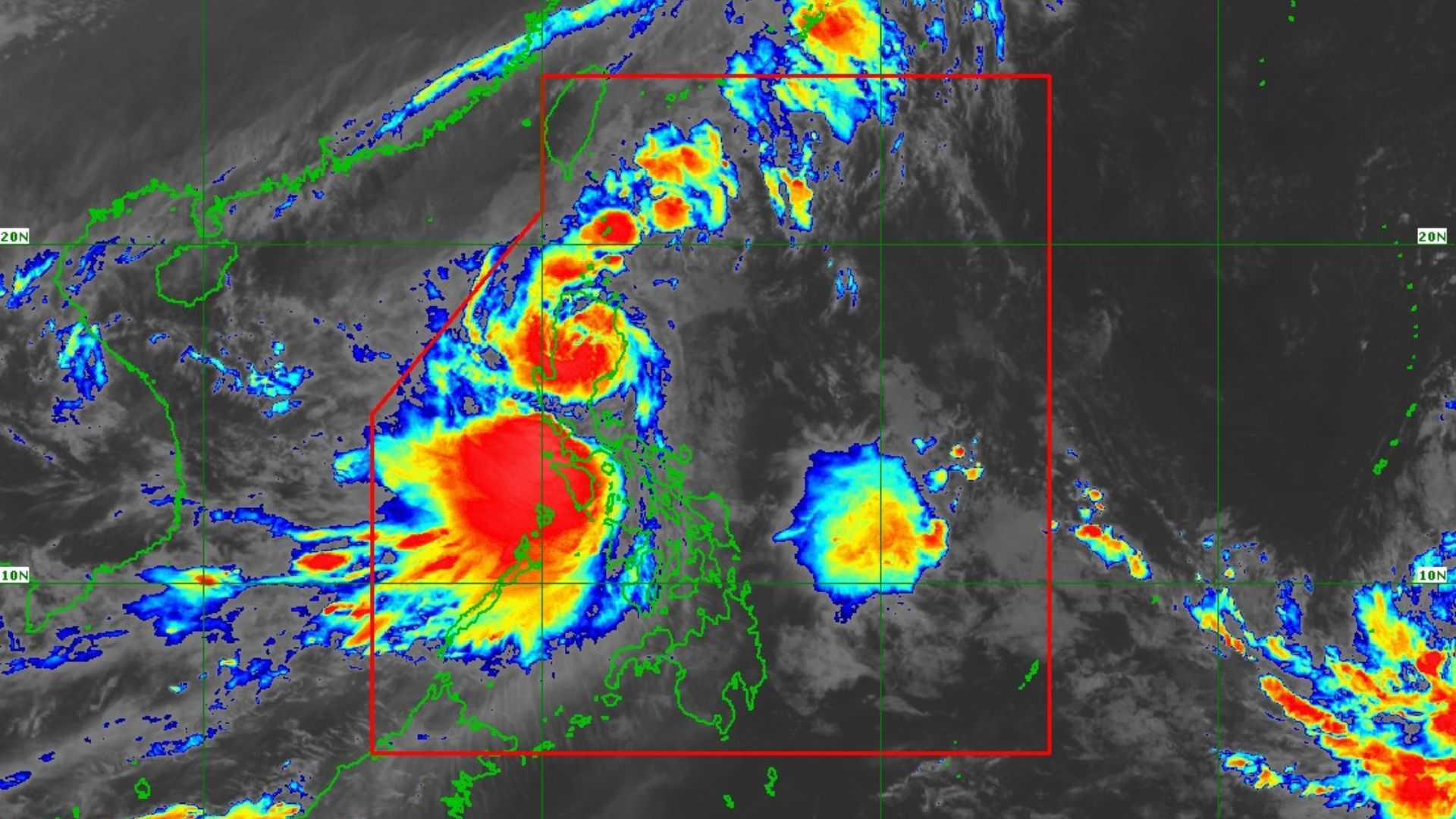 "Kristine" moves over CAR, signal no. 3 remains in effect in parts of Luzon