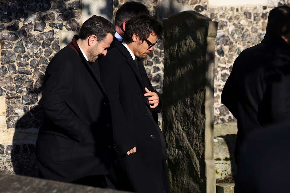 Liam Payne's former One Direction bandmates attend his funeral