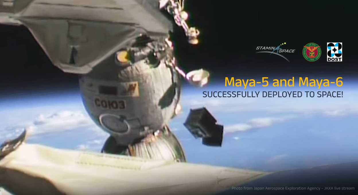 LOOK: PH-developed cube satellites launched into space