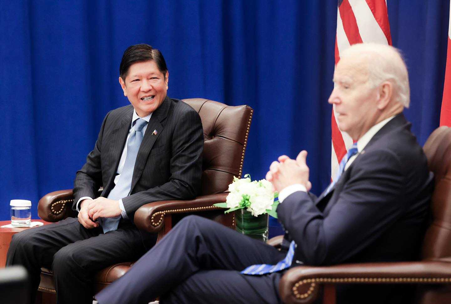 LOOK: Prez Marcos meets US Prez Biden in New York