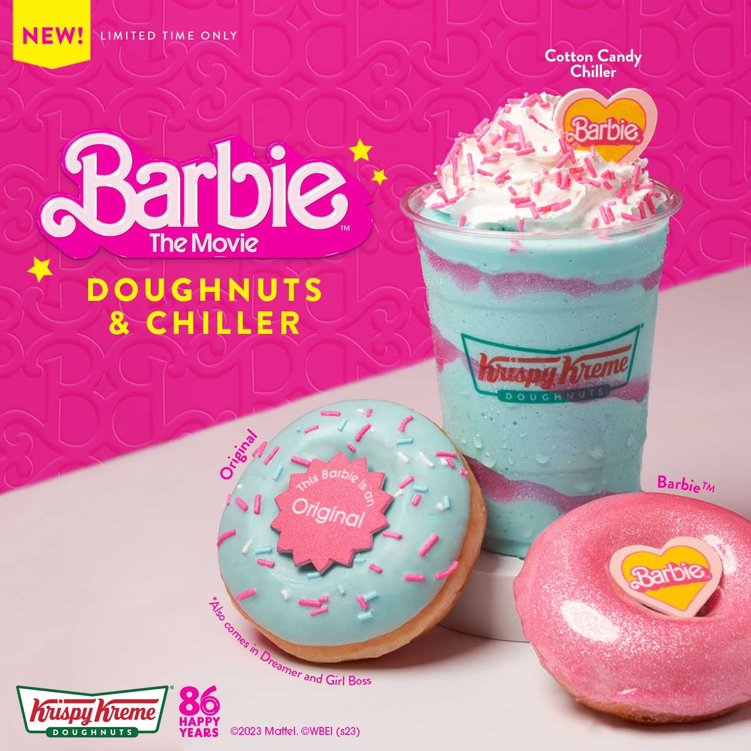 LOOK: Krispy Kreme PH unveils Barbie-inspired donuts, drink