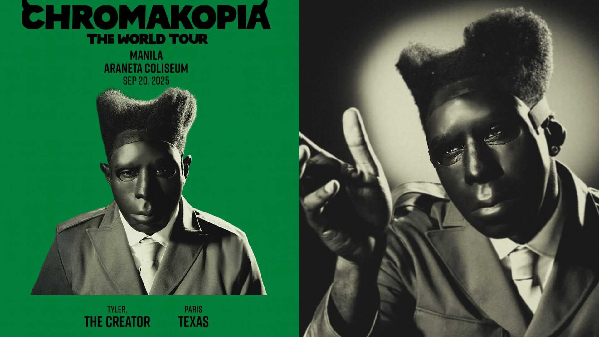 LOOK: Tyler, the Creator is bringing CHROMAKOPIA: THE WORLD TOUR to Manila!