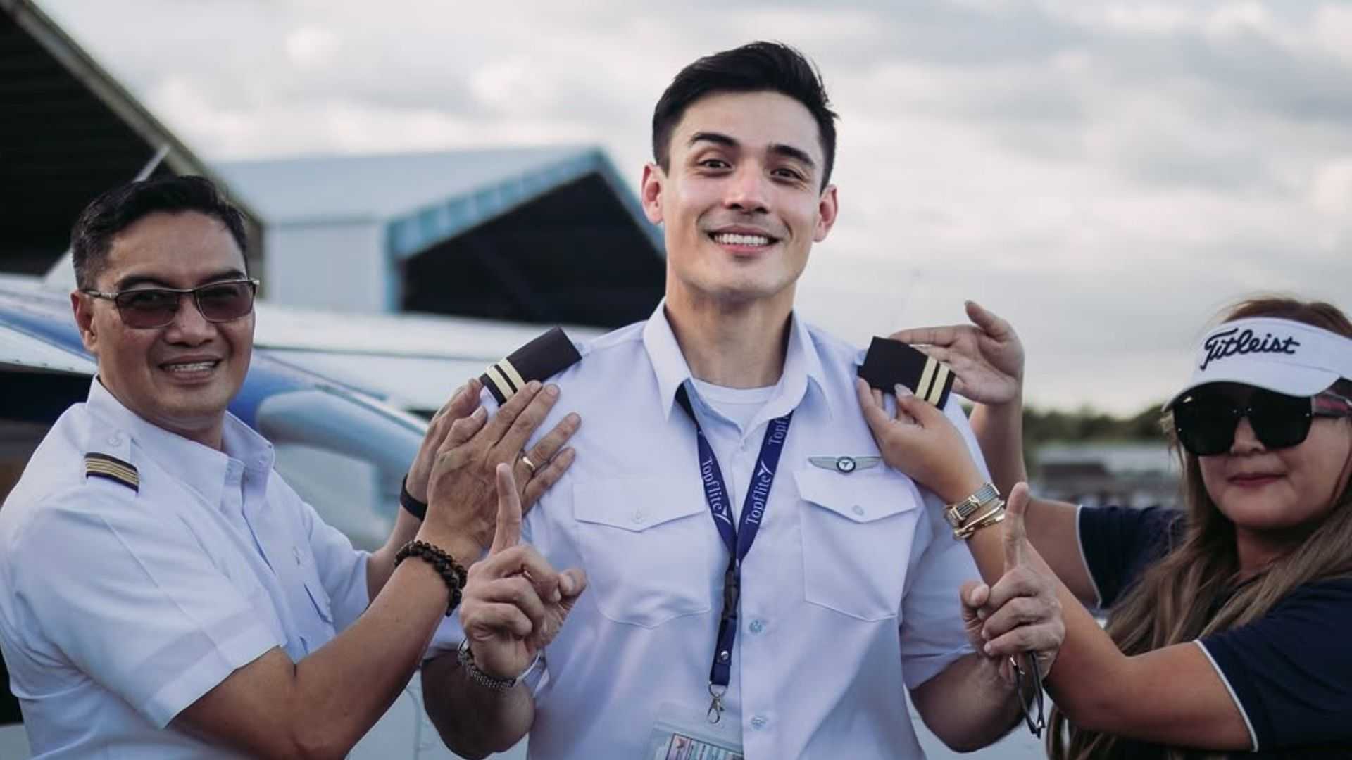 LOOK: Xian Lim is still in the clouds from earning his private pilot license