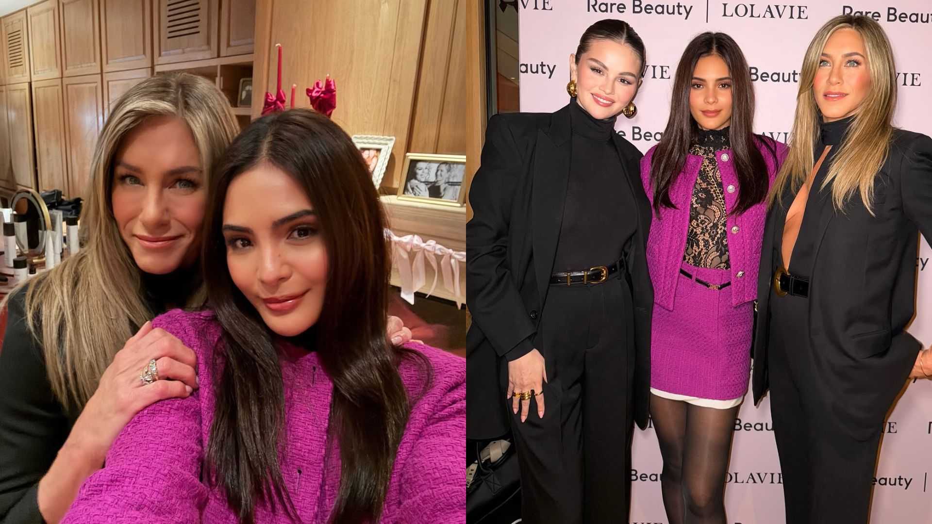 Lovi Poe mingles with Selena Gomez, Jennifer Aniston for Galentines Day event