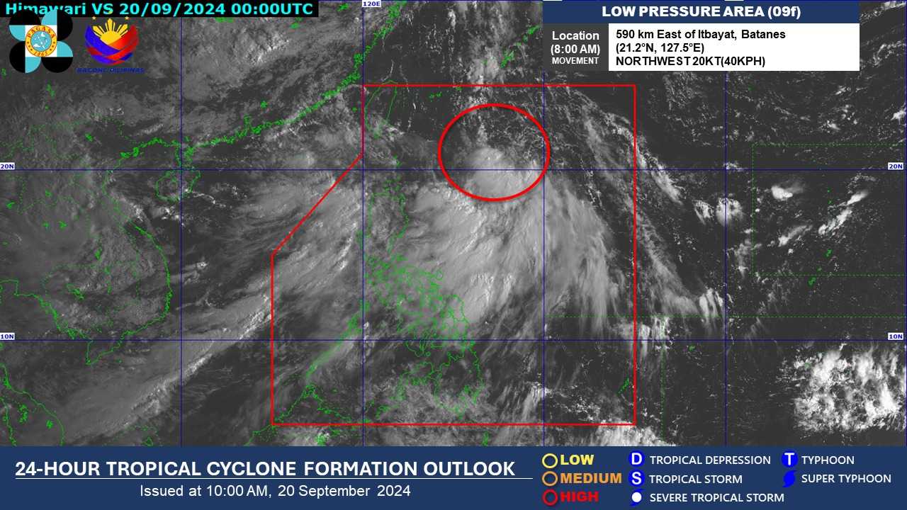 LPA likely to develop into a tropical depression this weekend