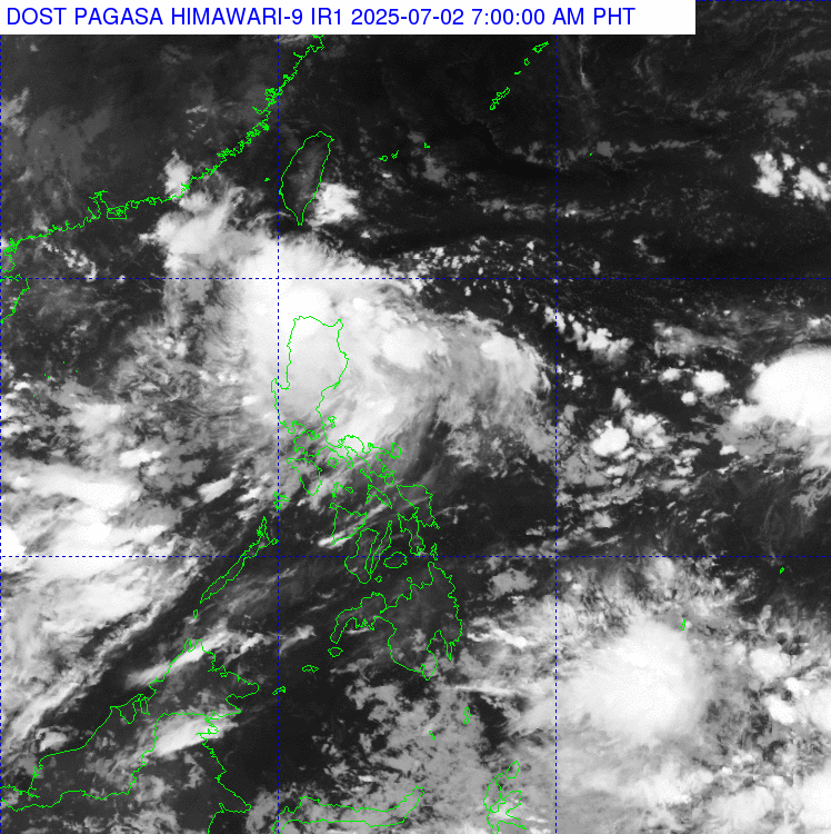 LPA outside PAR now a tropical depression —PAGASA