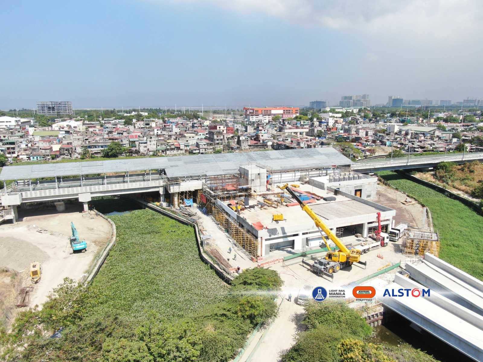 LRT-1 Cavite Extension now 82% complete — LRMC