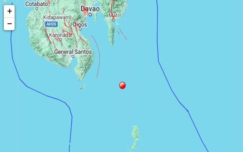 Magnitude 4.7 quake jolts Davao Occidental