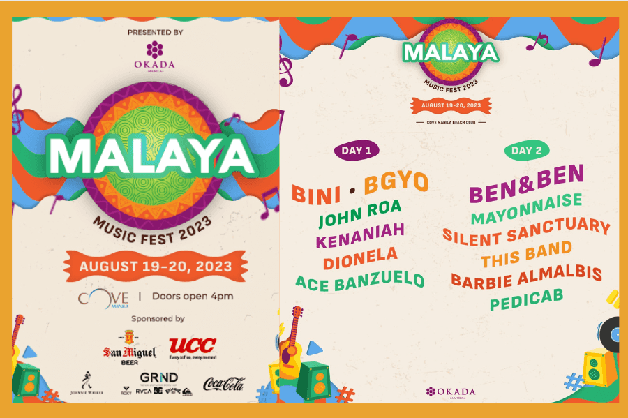 Malaya Music Fest 2023 to happen in Okada Manila