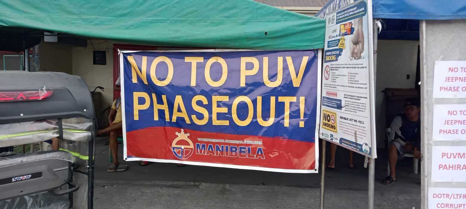 Manibela commences three-day tigil pasada in protest vs. PUV modernization