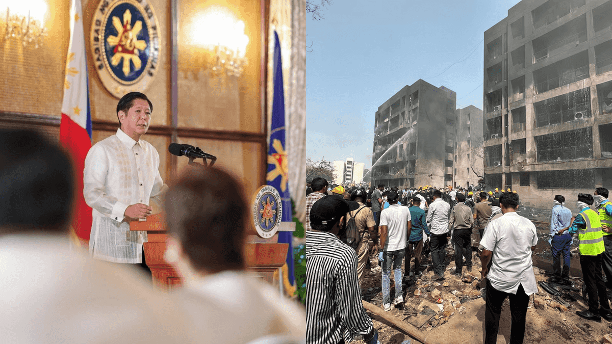 Marcos expresses condolences over deadly Air India flight crash