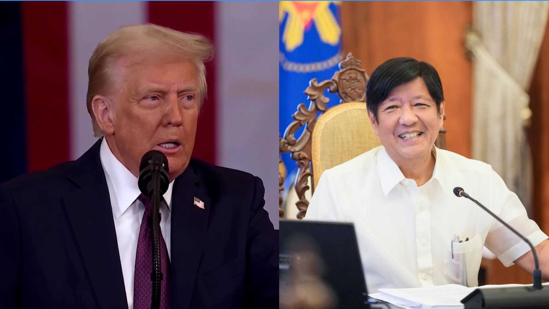 Marcos congratulates Trump on inauguration, looks forward to working with new US admin
