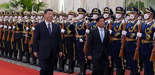Marcos hopes Xi's talks with ex-Philippine president included South China Sea
