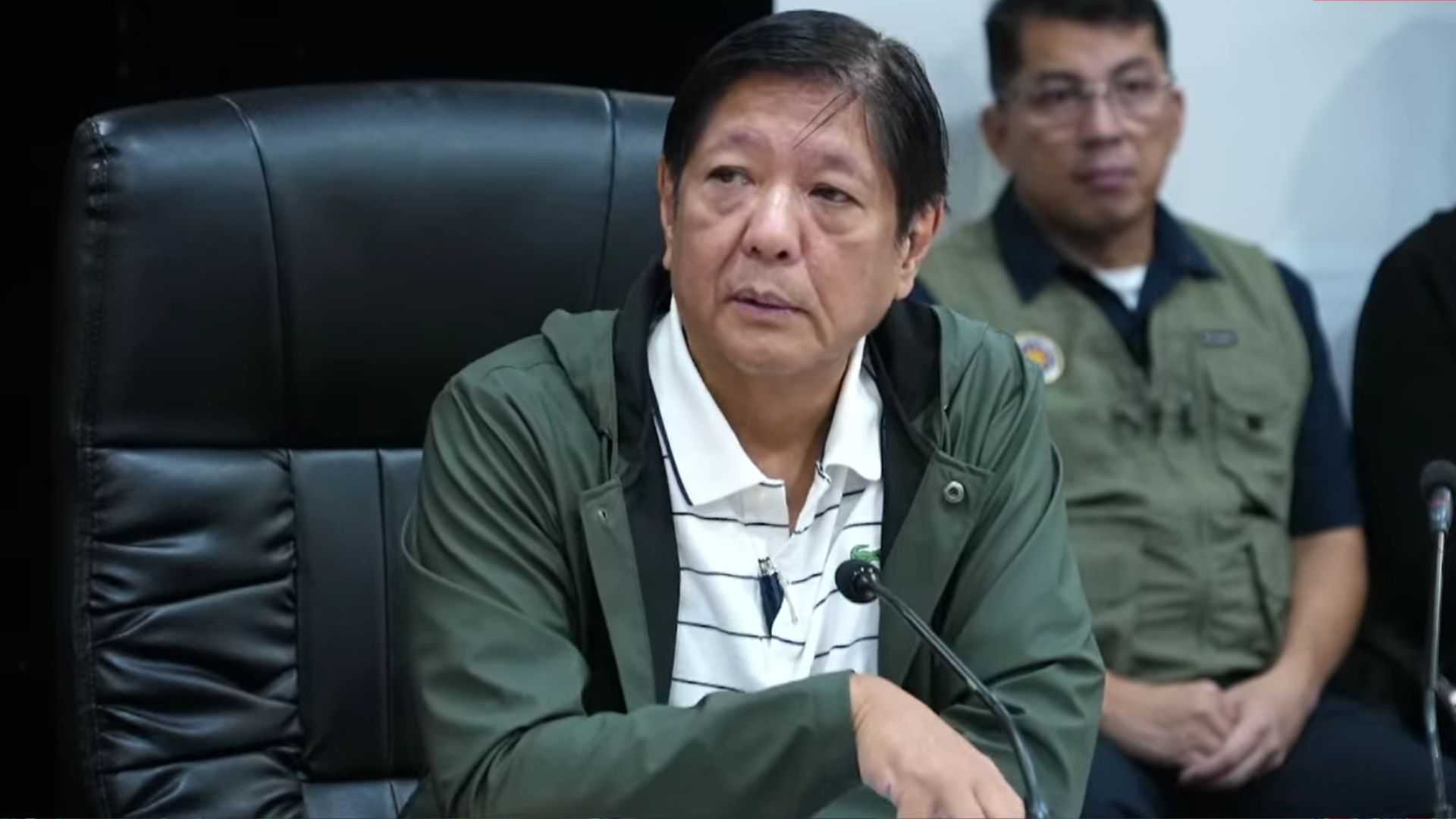 Marcos orders gradual release of water from dams amid onslaught of "Kristine"