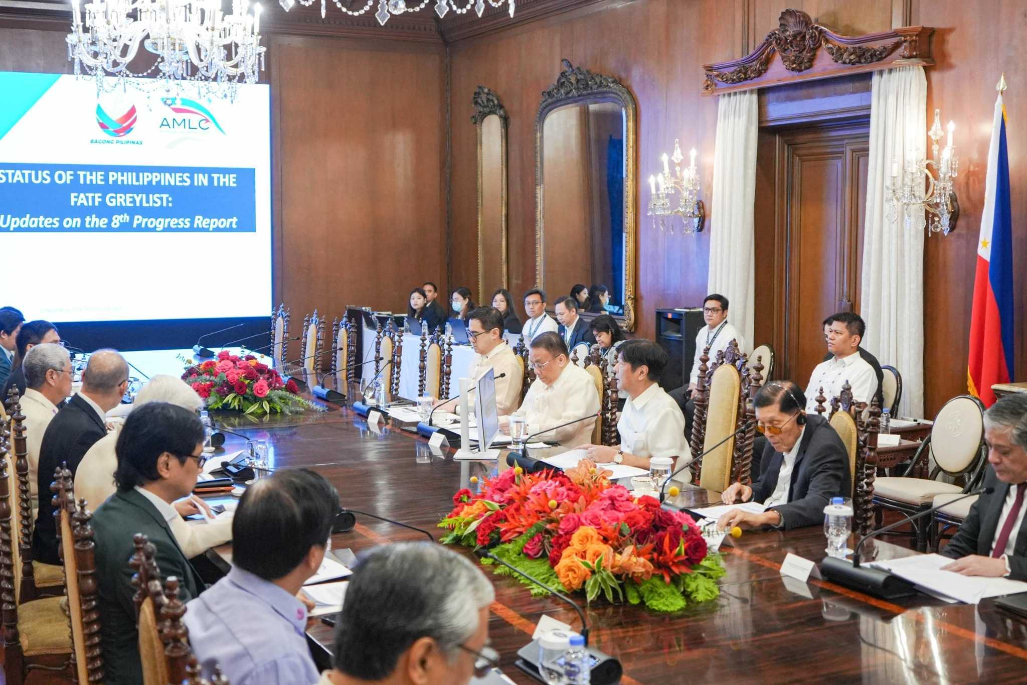 Marcos orders PH's exit in global money laundering ‘grey list’ in 2024