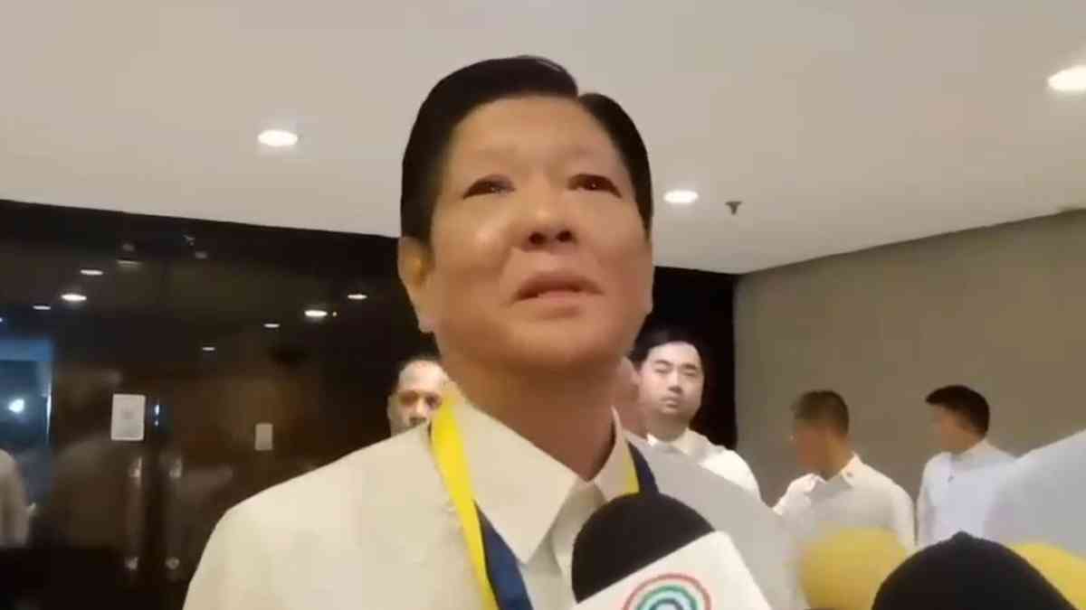 Marcos rejects call for hair follicle drug test, says public trust has 'nothing to do with it'