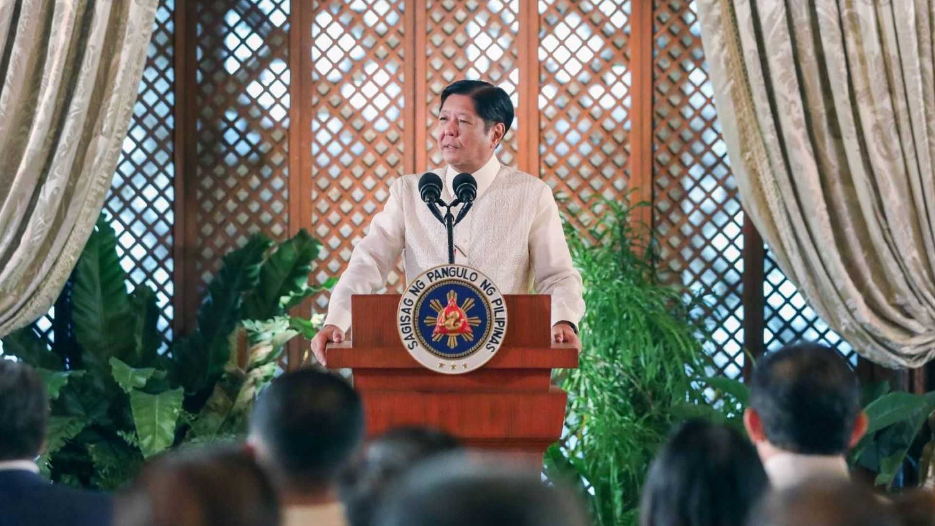 Marcos says PH Navy warships not needed in WPS