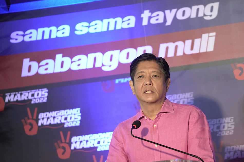 Bongbong Marcos says he tested negative for cocaine use