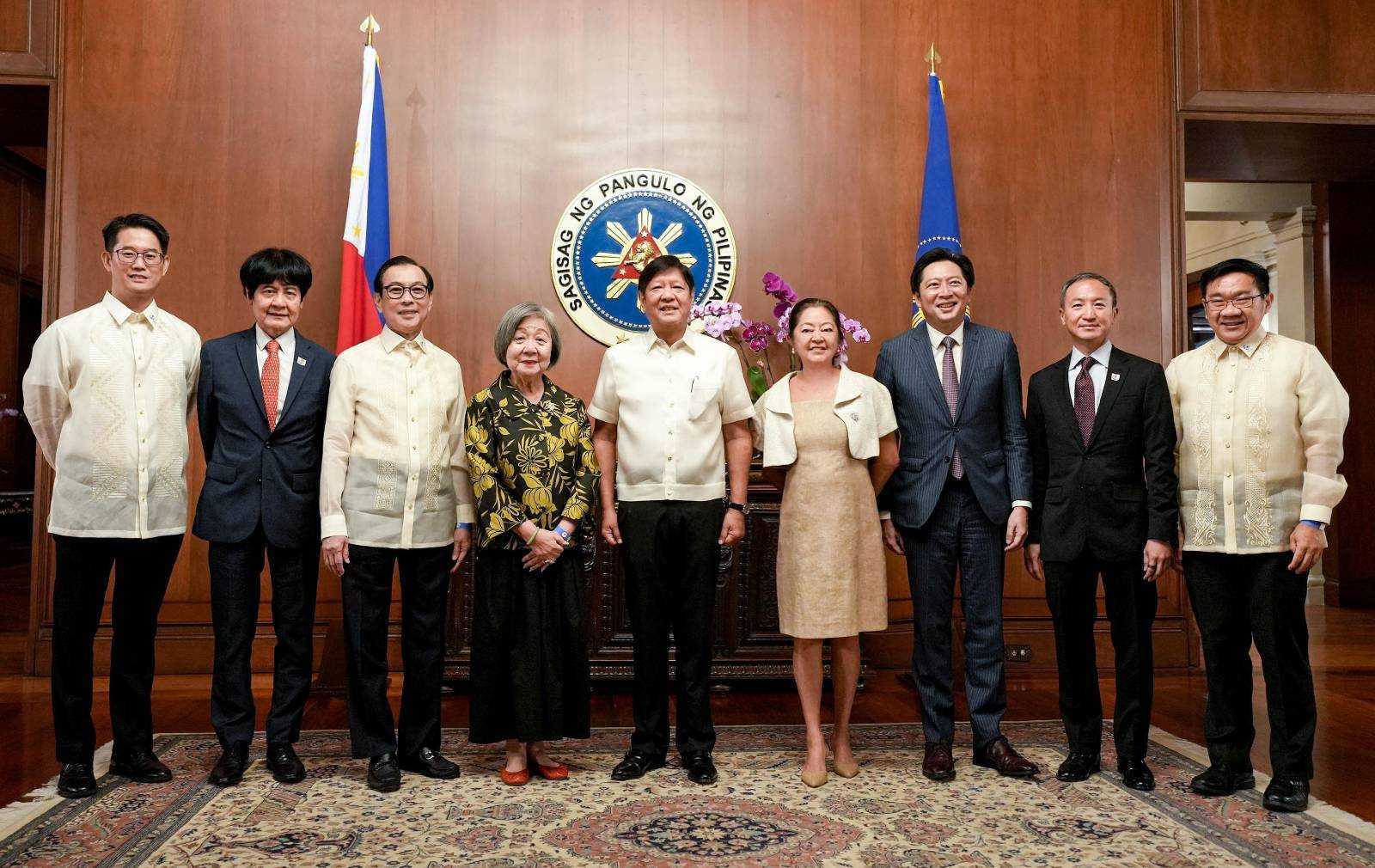 Marcos welcomes Temasek programs to help in climate change, food security in PH