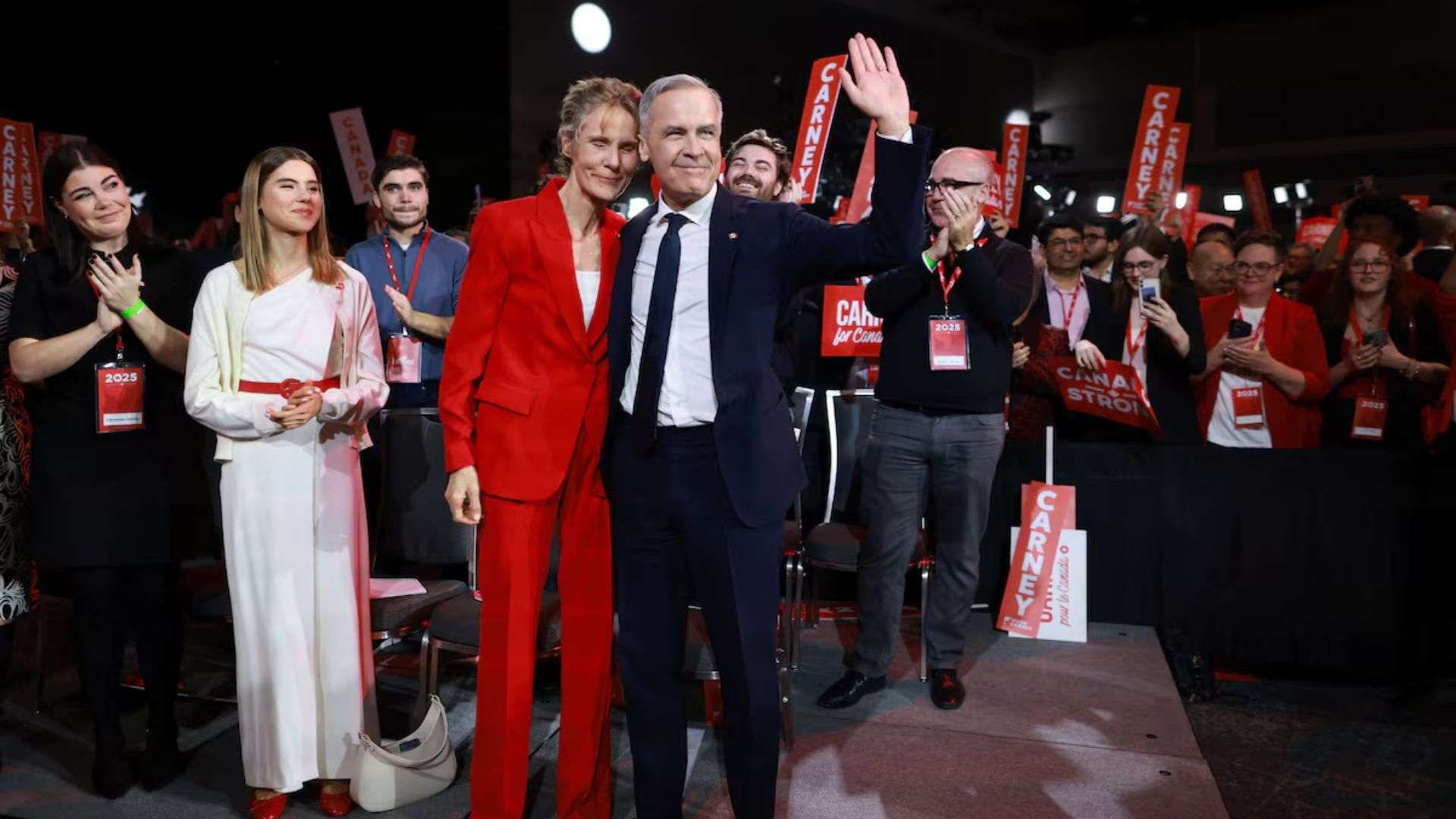 Mark Carney wins race to replace Trudeau as Canada's prime minister