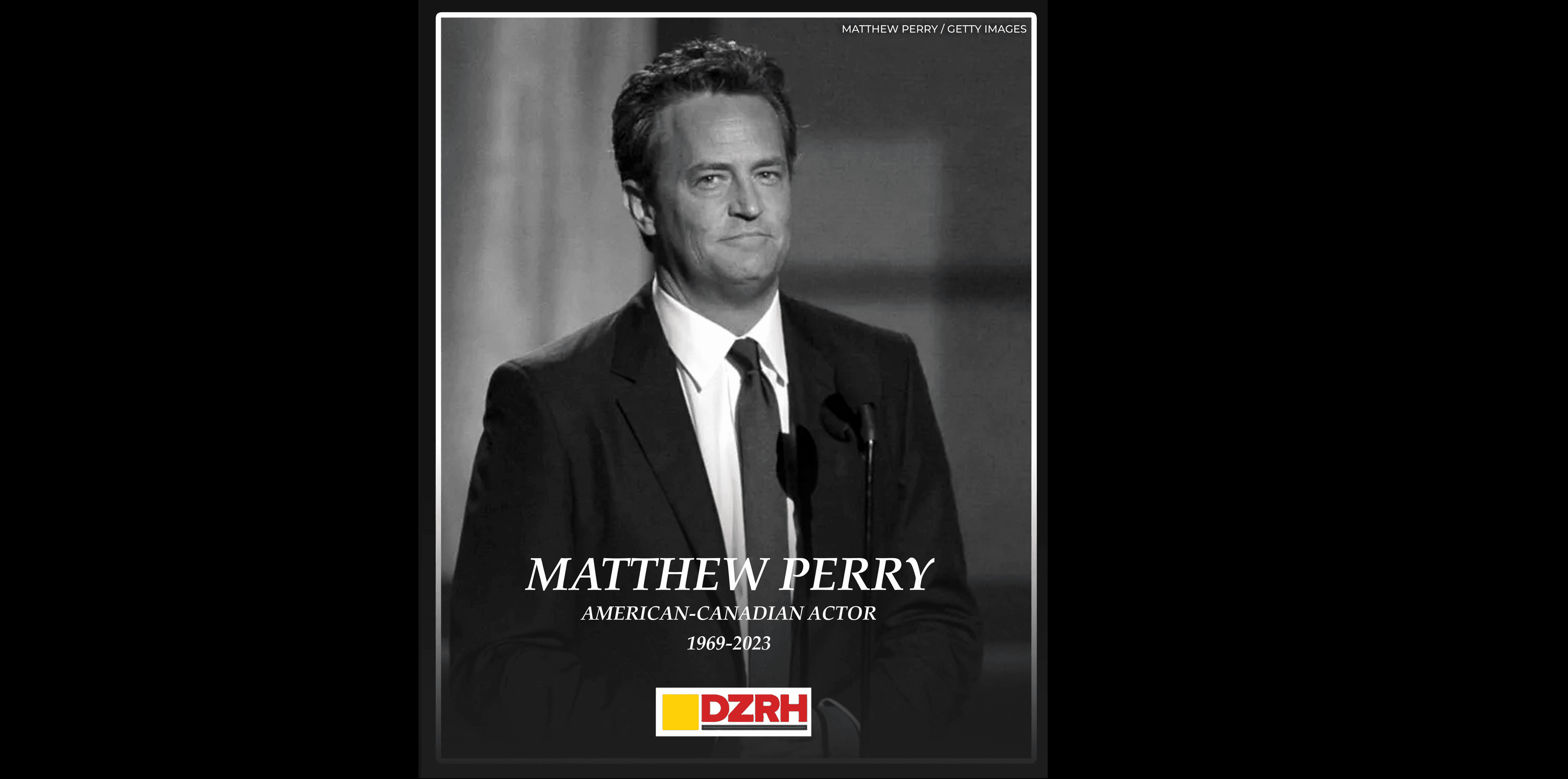 Matthew Perry, who played Chandler in 'Friends' sitcom, dies at 54