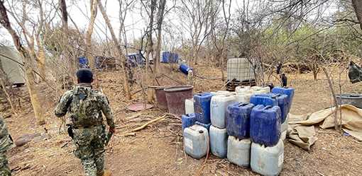Mexico logs biggest meth lab raid under current admin
