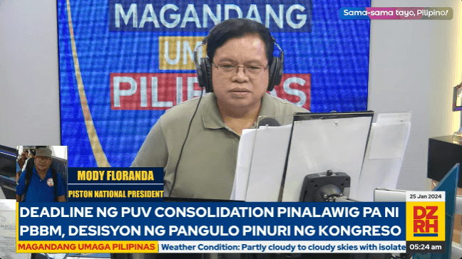 PISTON: 3-month extension for PUV consolidation not enough