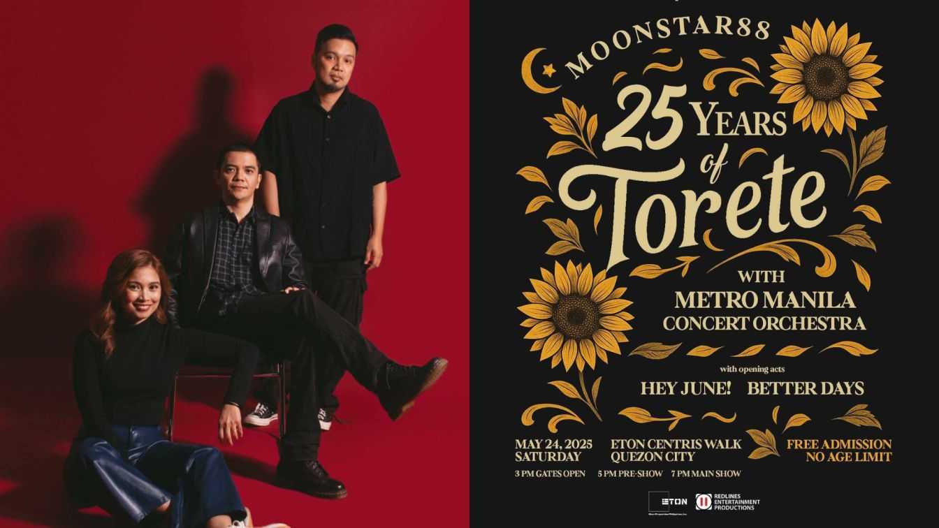Moonstar88 celebrates 25 years of ‘Torete’ with free anniversary concert