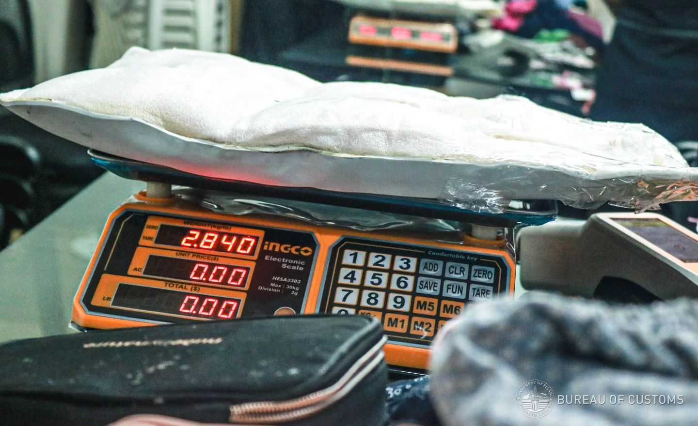 Over 2kg of shabu found in abandoned luggage at NAIA