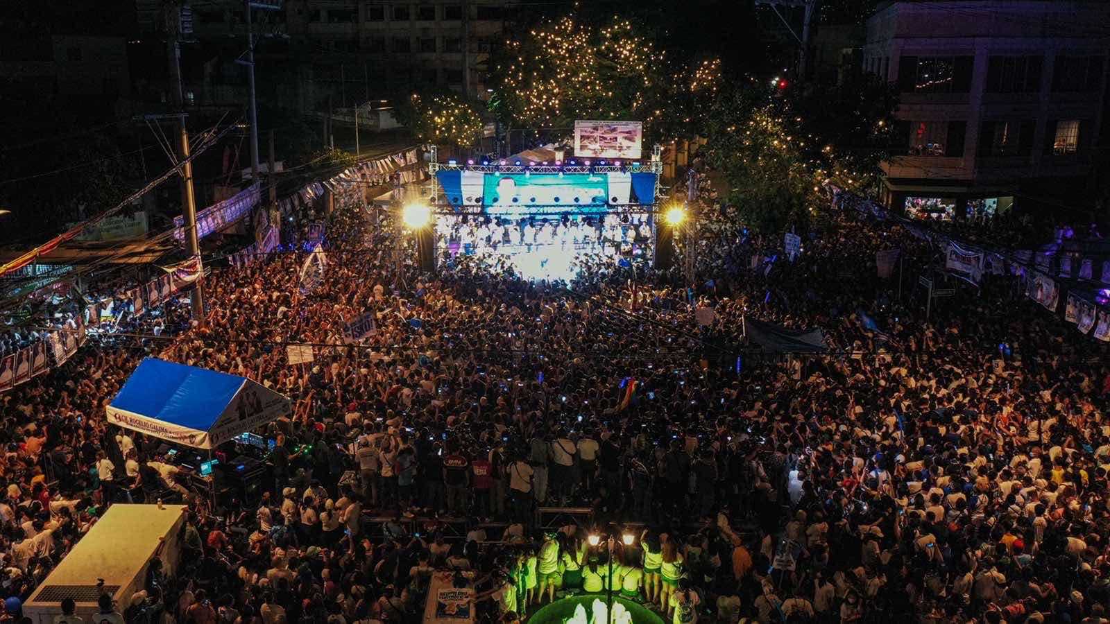 Moreno returns to Tondo to cap campaign season