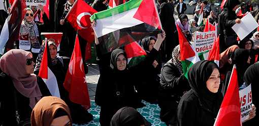 Muslims protest around world to demand end to Israel's Gaza campaign