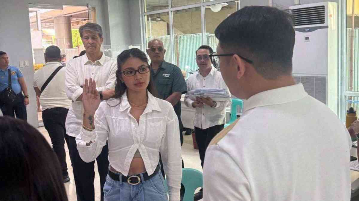 Nadine Lustre files legal complaint over malicious attacks received online