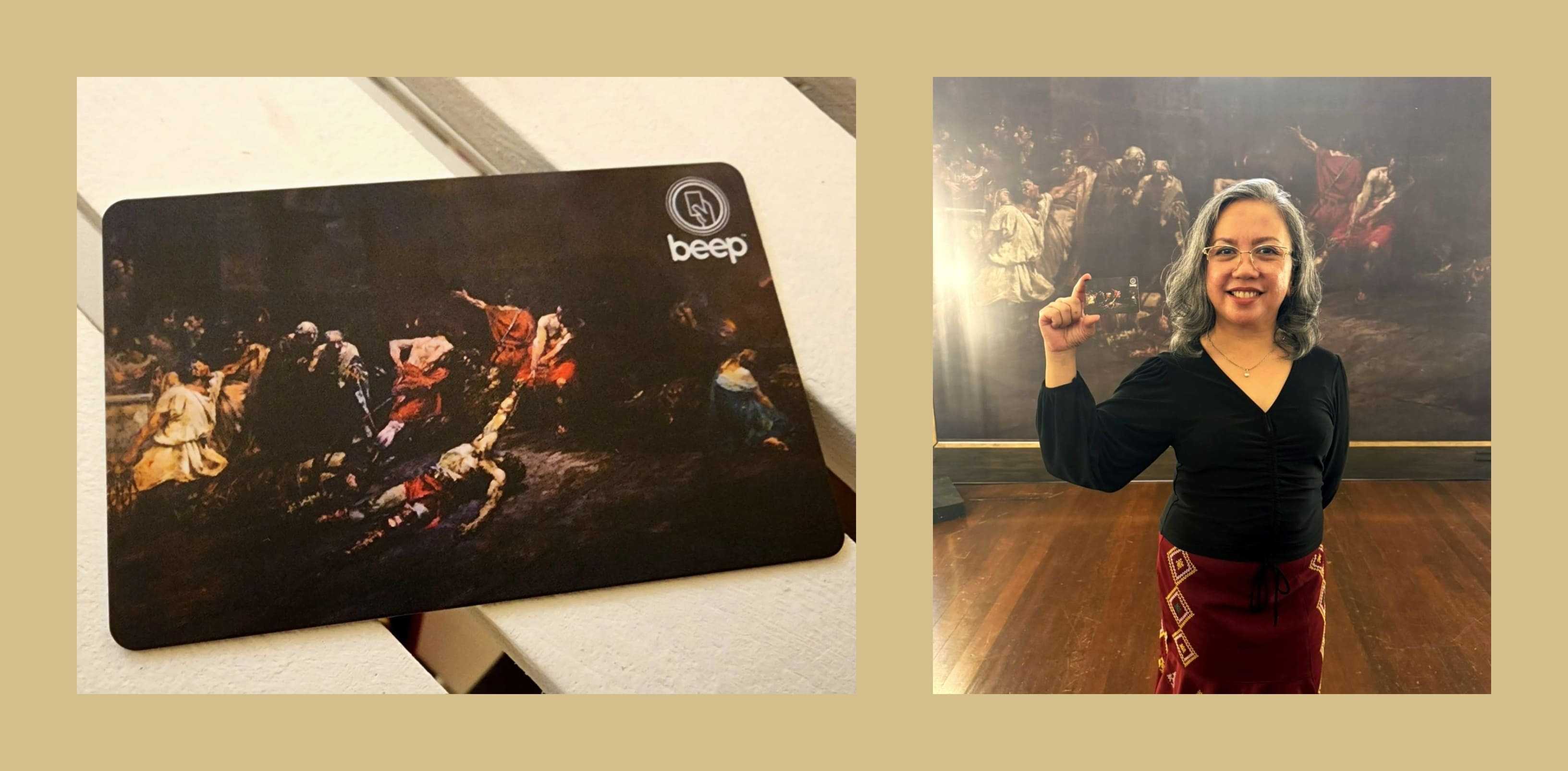 LOOK: National Museum releases limited edition 'Spoliarium' beep card