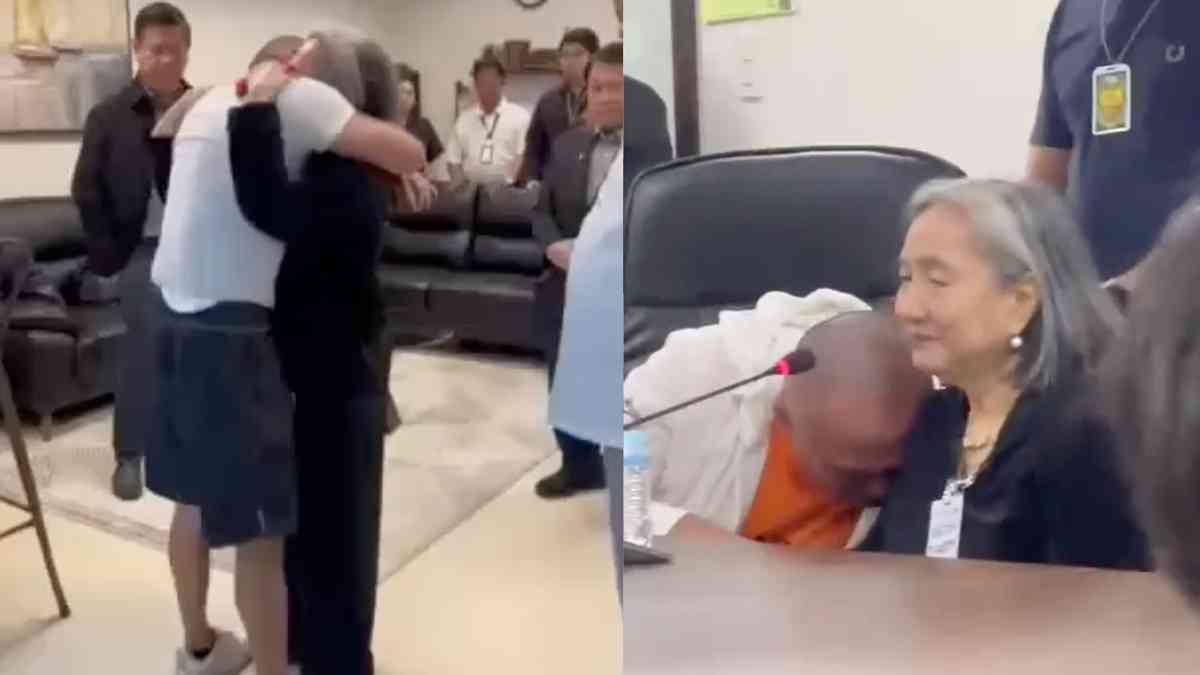 NBI allows visit from Teves' mother; expelled lawmaker gets emotional