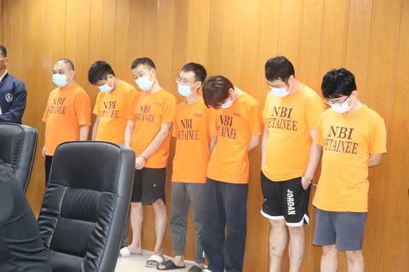 NBI nabs 7 Chinese nationals over scamming activities