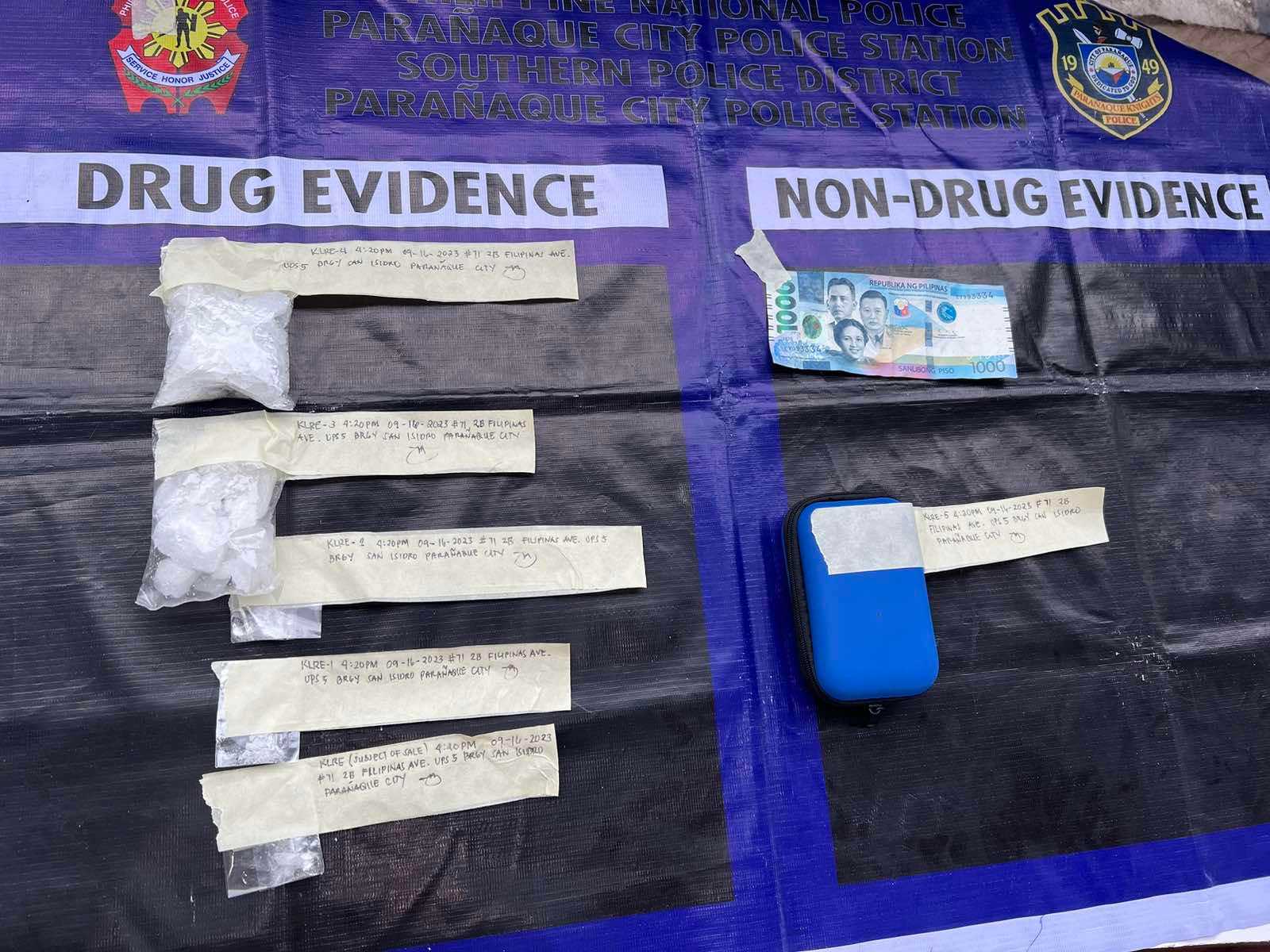 P680-K worth of shabu seized in Parañaque, Pasig City