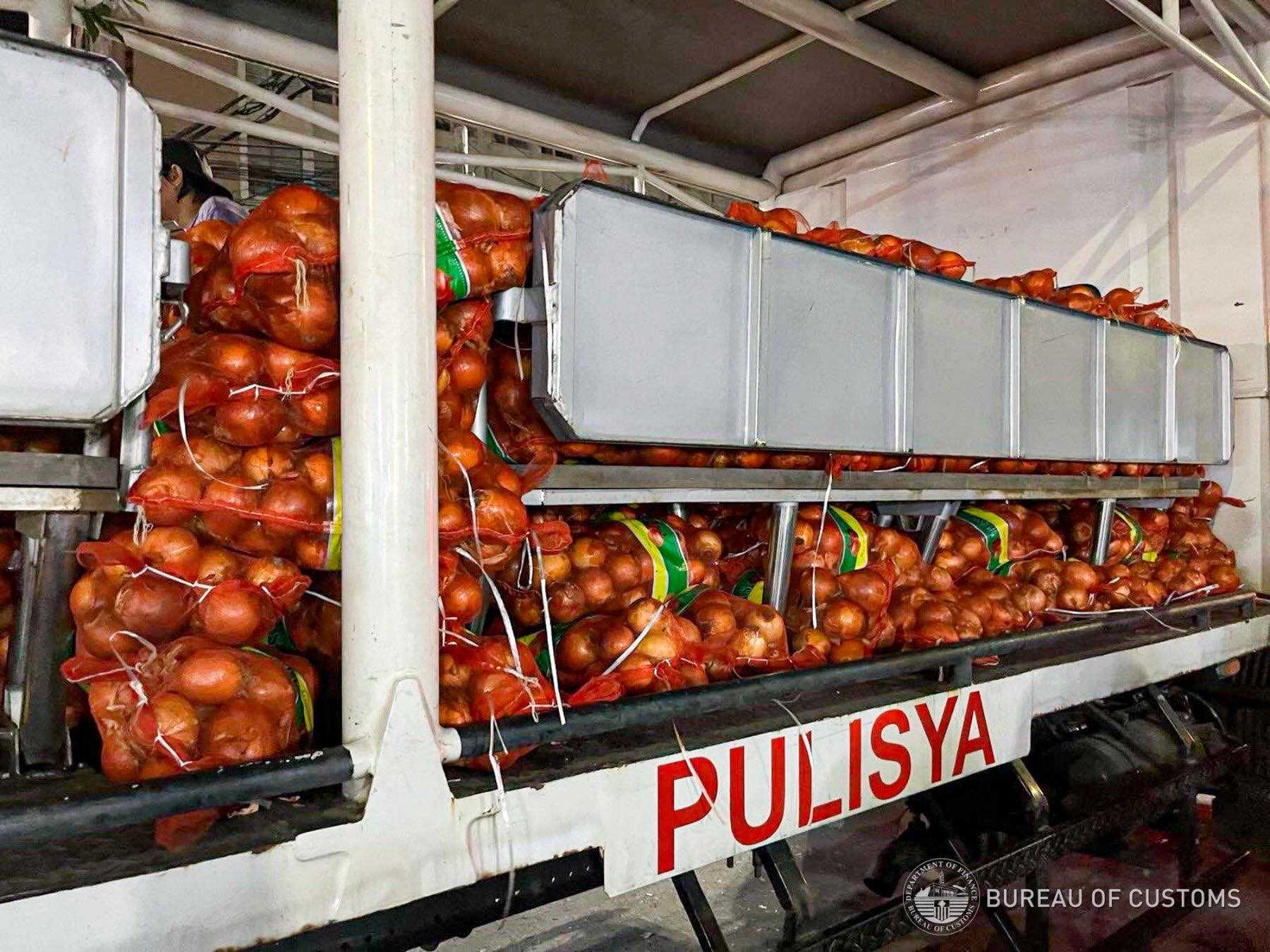 Nearly 2M smuggled onions seized in Tondo